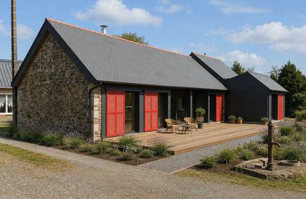 Rénovation d'un corps de ferme