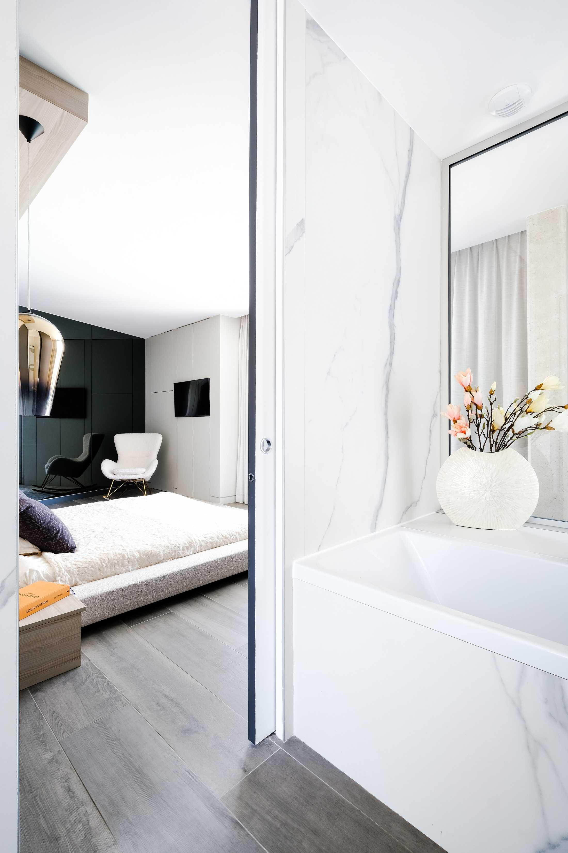 Aménagement intérieur d'une maison contemporaine