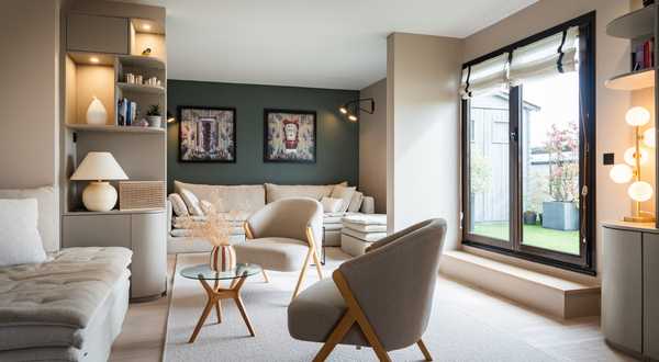 Decoration of an apartment’s living area