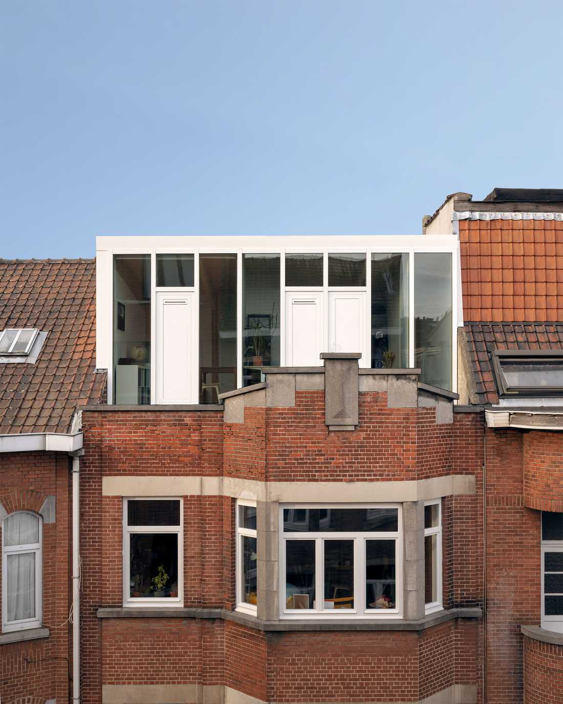 Surélévation d'une maison ancienne ar un architecte en Ile de France