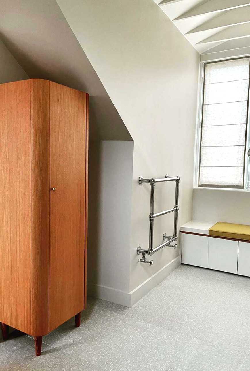 Salle de bain dans un hôtel particulier des années 30