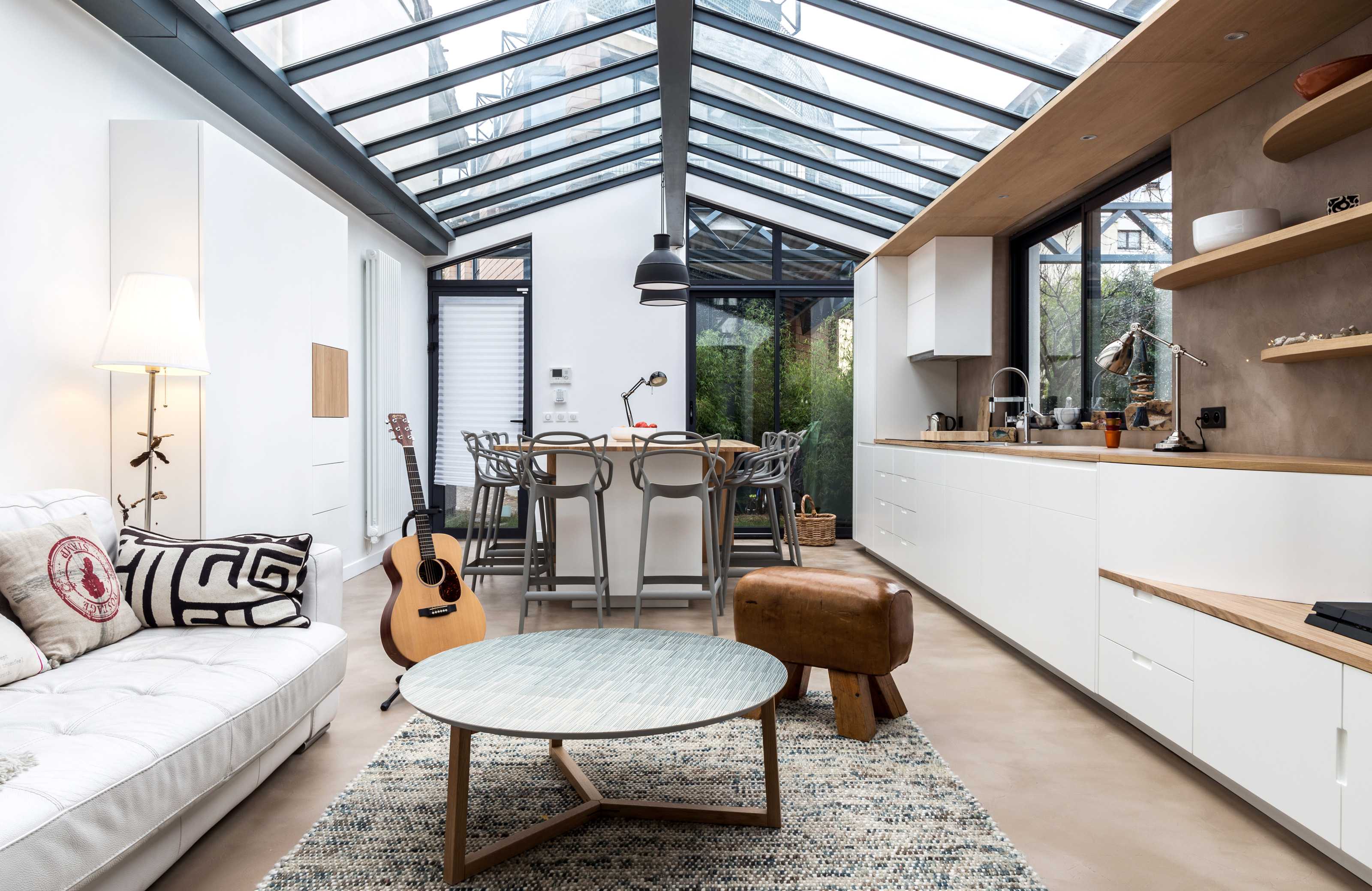Restructuration totale d’un loft industriel | Créateurs d'intérieur Paris