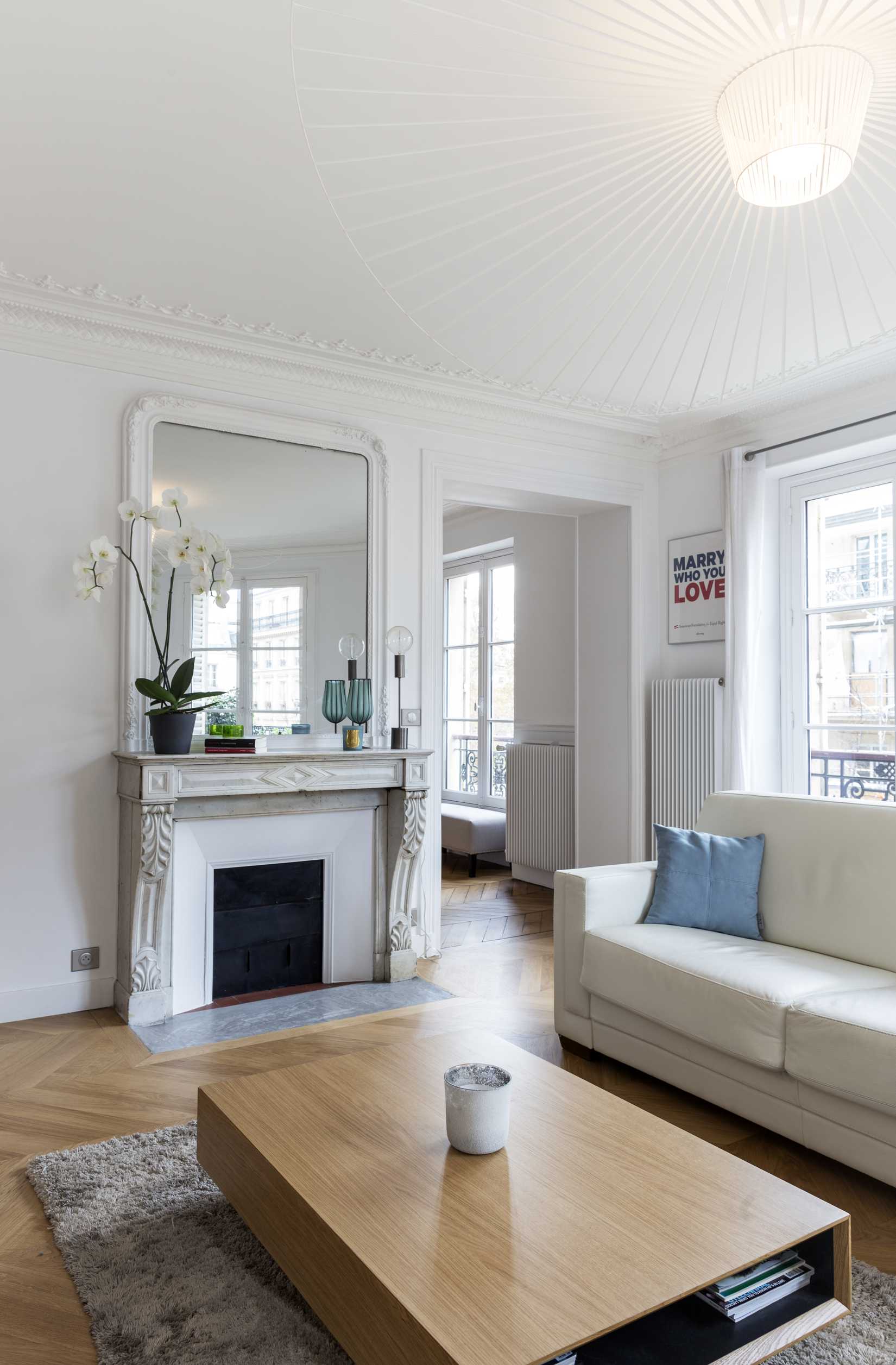 Interior renovation of a Haussmannian apartment
