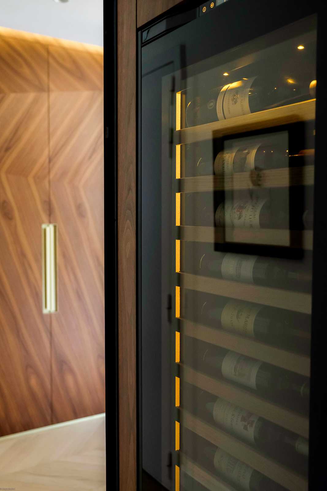 Cave a vin encastré