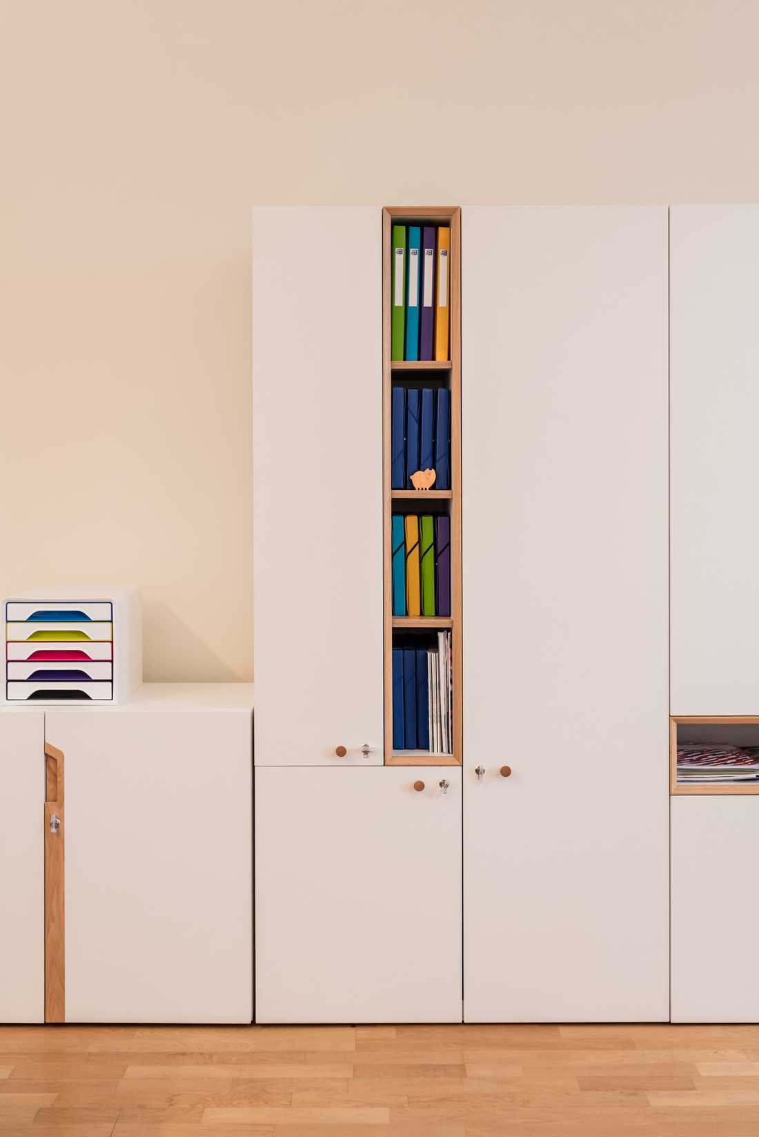 Rangements sur mesure pour les documents administratifs d'une mairie