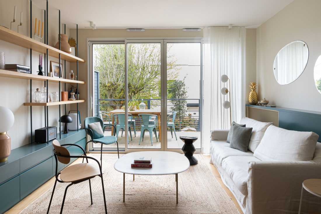 Salon avec canapé Home Spirit