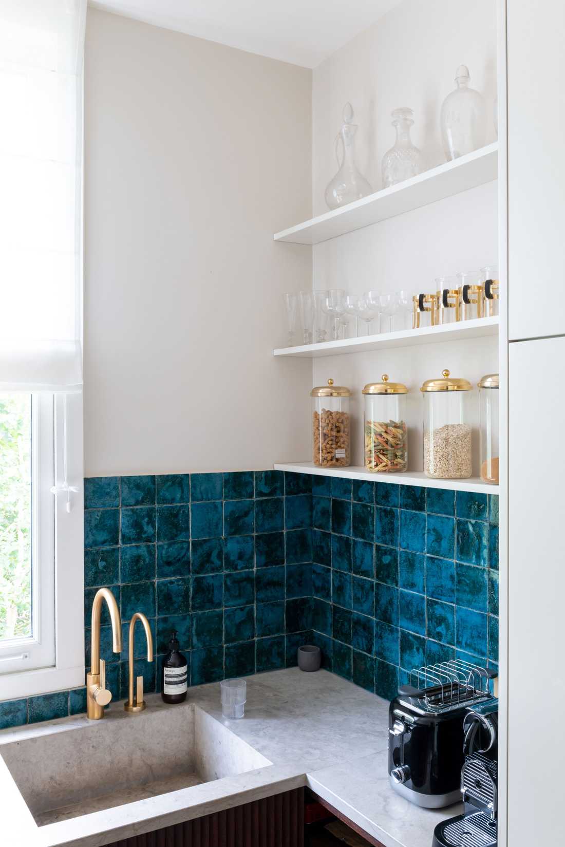Cuisine aménagée par un architecte d'interieur
