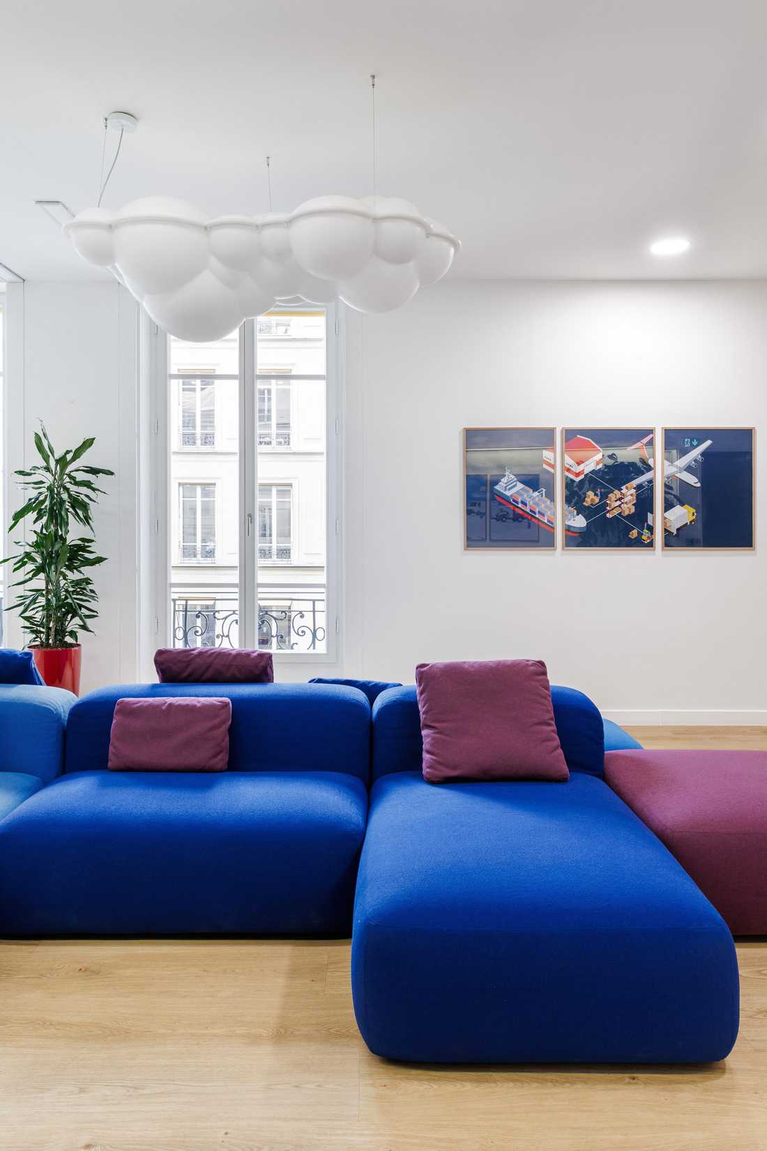 Décoration intérieure d'une start-up