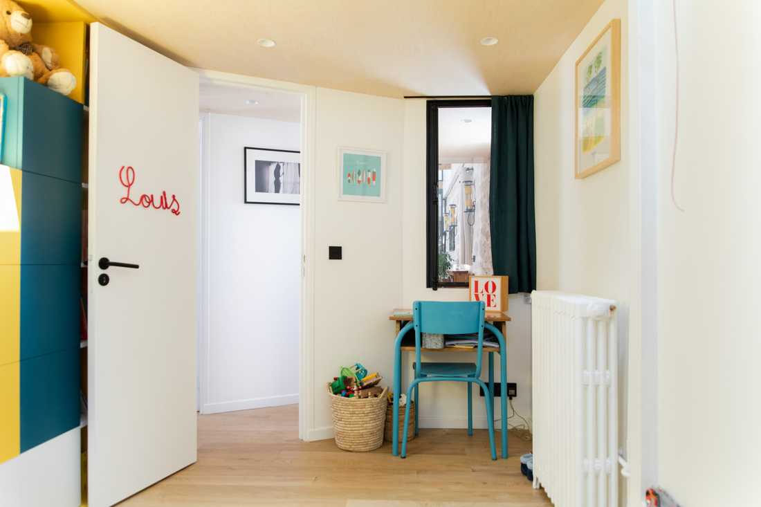 Chambre d'enfant aménagée par un architecte d'intérieur