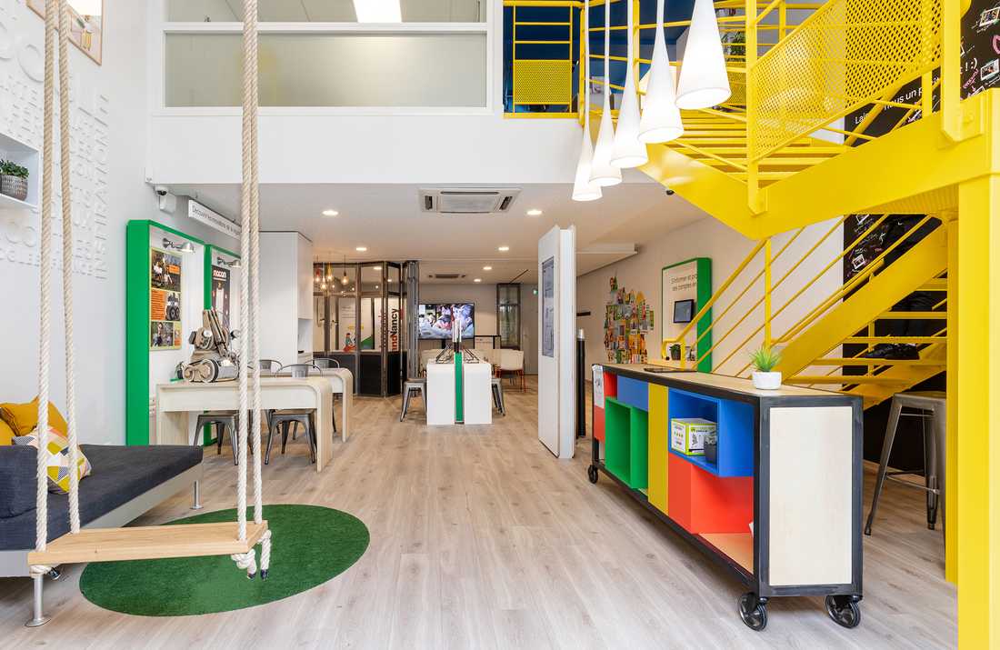 Aménagement d'un atelier numérique par un architecte à Paris