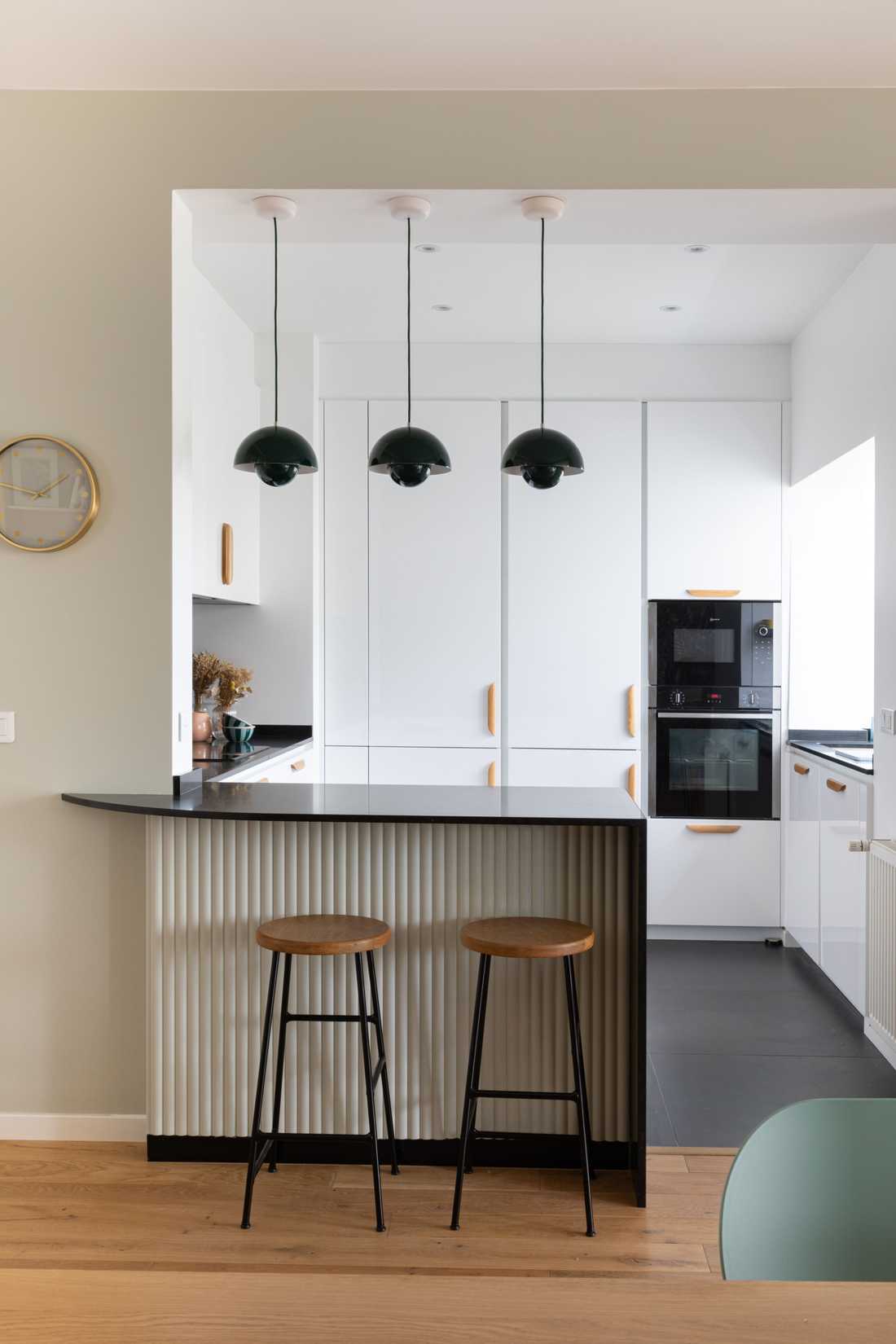 Cuisine semi-ouverte